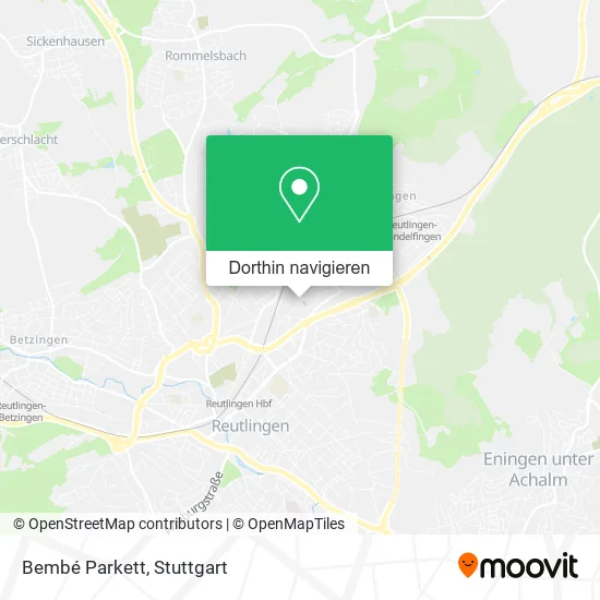 Bembé Parkett Karte