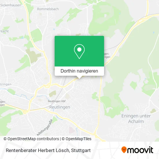 Rentenberater Herbert Lösch Karte