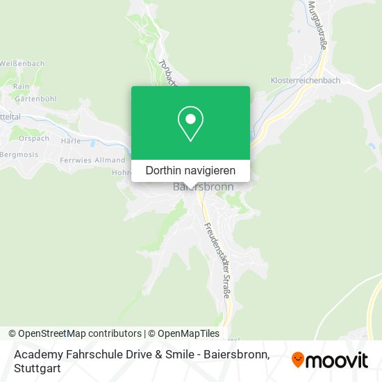 Academy Fahrschule Drive & Smile - Baiersbronn Karte