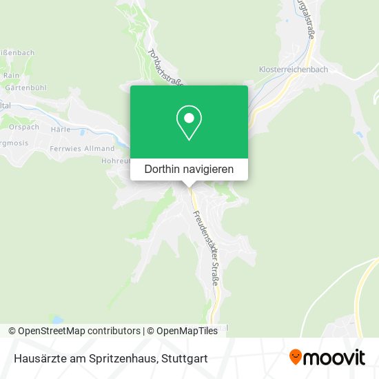 Hausärzte am Spritzenhaus Karte