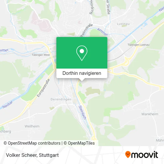 Volker Scheer Karte
