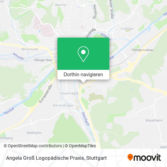 Angela Groß Logopädische Praxis Karte