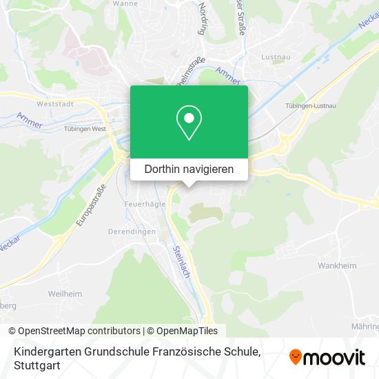 Kindergarten Grundschule Französische Schule Karte