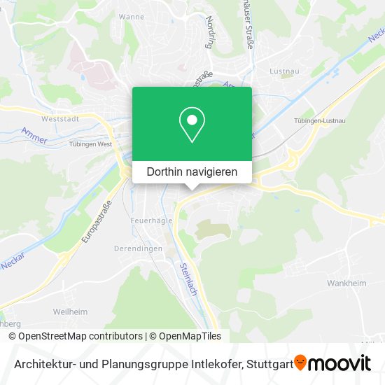 Architektur- und Planungsgruppe Intlekofer Karte