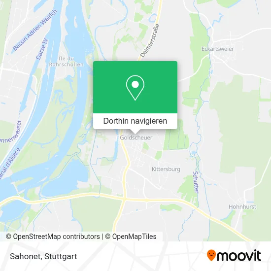 Sahonet Karte