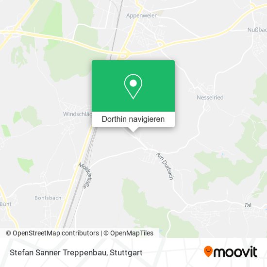 Stefan Sanner Treppenbau Karte