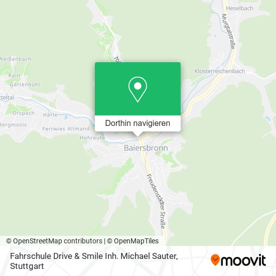 Fahrschule Drive & Smile Inh. Michael Sauter Karte