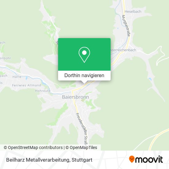 Beilharz Metallverarbeitung Karte