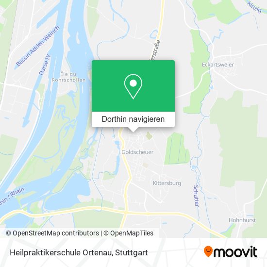 Heilpraktikerschule Ortenau Karte