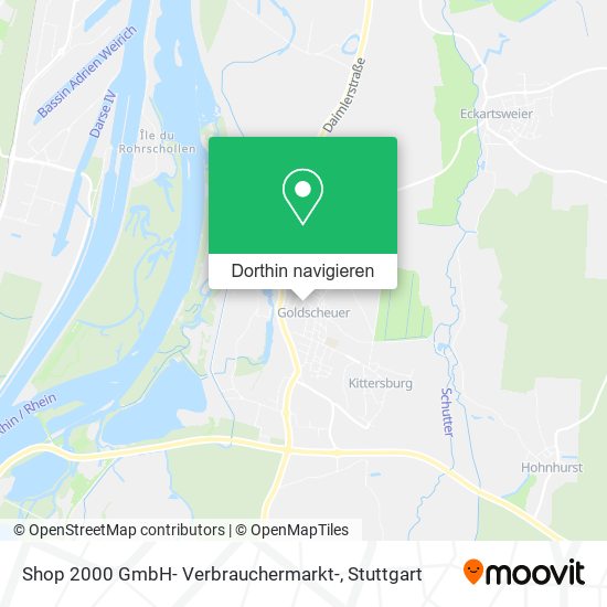Shop 2000 GmbH- Verbrauchermarkt- Karte