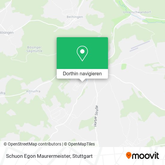 Schuon Egon Maurermeister Karte
