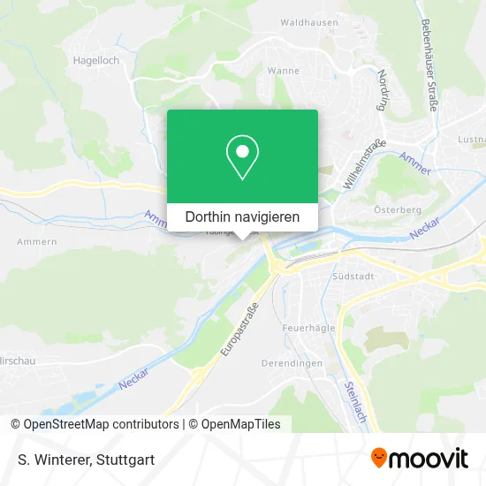 S. Winterer Karte