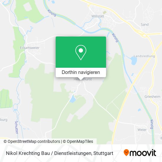 Nikol Krechting Bau / Dienstleistungen Karte