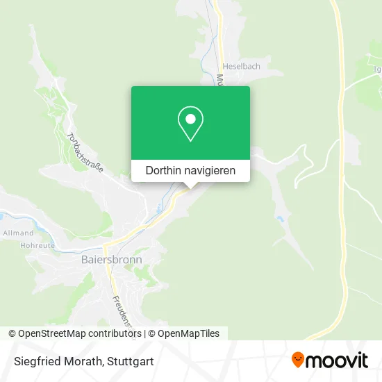 Siegfried Morath Karte