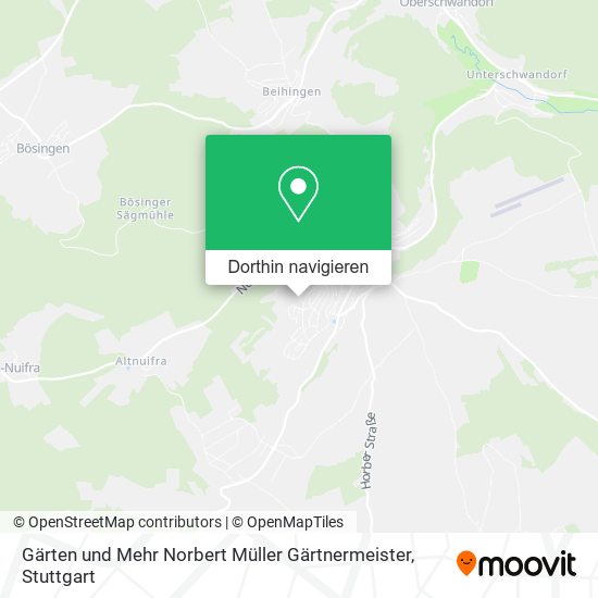 Gärten und Mehr Norbert Müller Gärtnermeister Karte