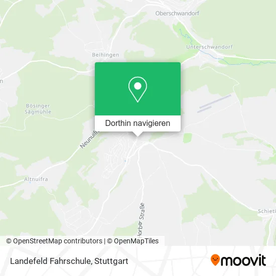 Landefeld Fahrschule Karte