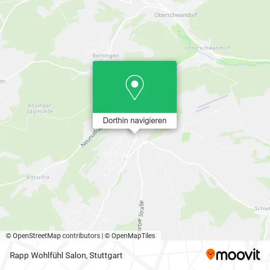 Rapp Wohlfühl Salon Karte