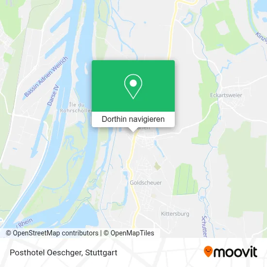 Posthotel Oeschger Karte