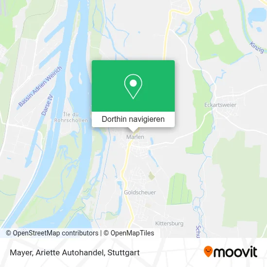 Mayer, Ariette Autohandel Karte