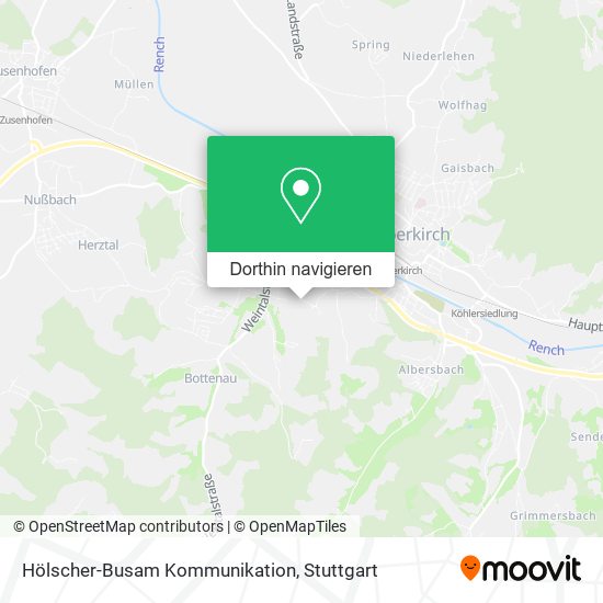 Hölscher-Busam Kommunikation Karte