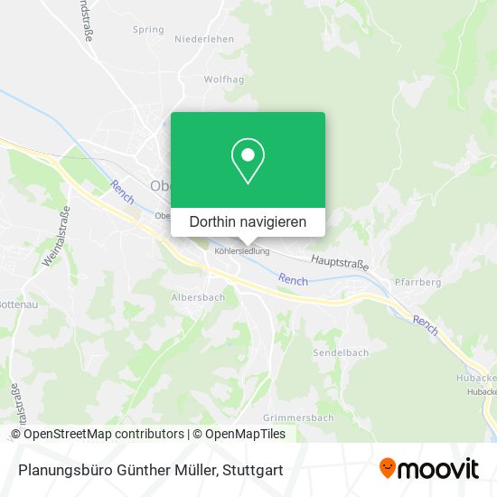 Planungsbüro Günther Müller Karte