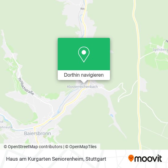 Haus am Kurgarten Seniorenheim Karte