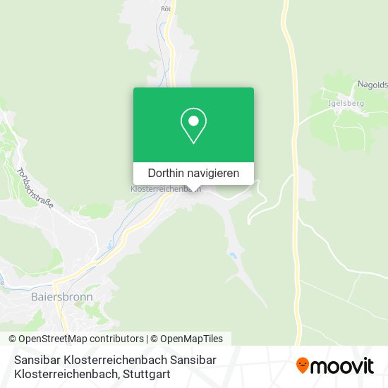 Sansibar Klosterreichenbach Sansibar Klosterreichenbach Karte