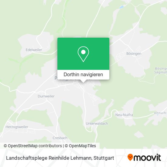 Landschaftsplege Reinhilde Lehmann Karte