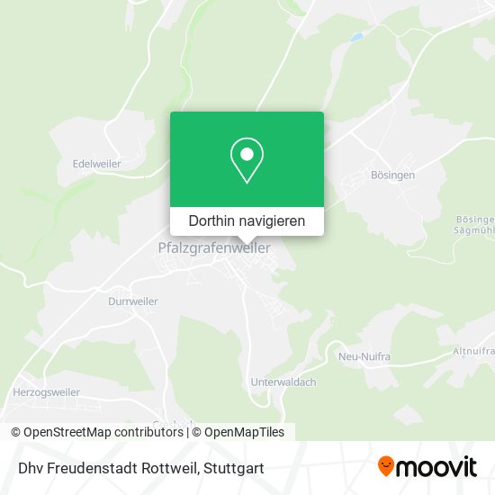 Dhv Freudenstadt Rottweil Karte