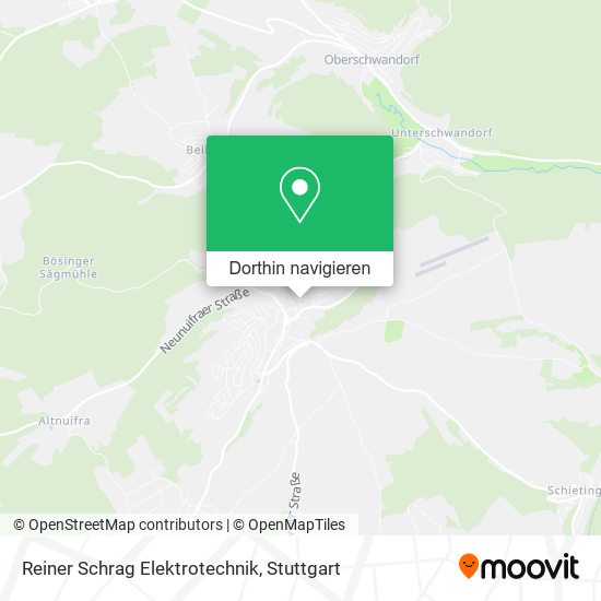 Reiner Schrag Elektrotechnik Karte