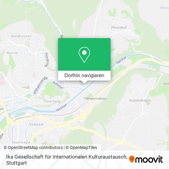Ika Gesellschaft für Internationalen Kulturaustausch Karte
