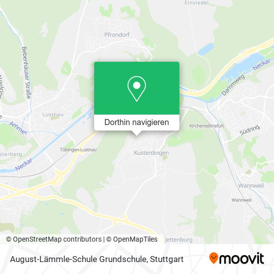 August-Lämmle-Schule Grundschule Karte