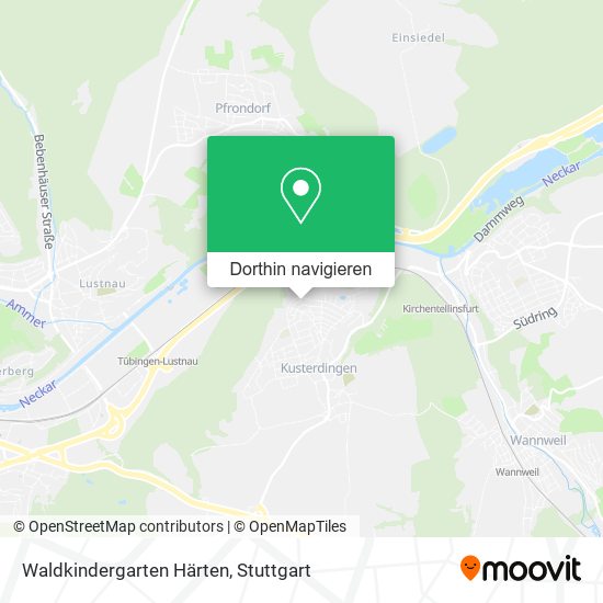 Waldkindergarten Härten Karte