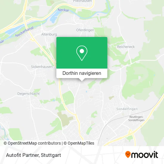 Autofit Partner Karte