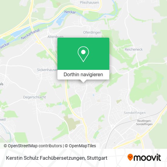 Kerstin Schulz Fachübersetzungen Karte