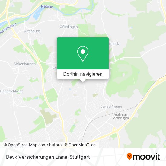Devk Versicherungen Liane Karte