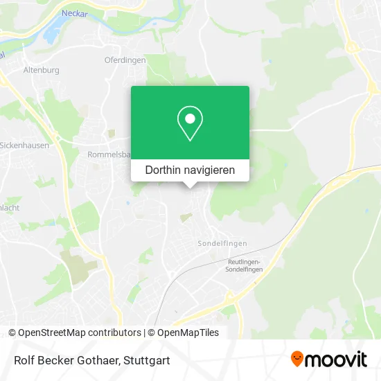 Rolf Becker Gothaer Karte