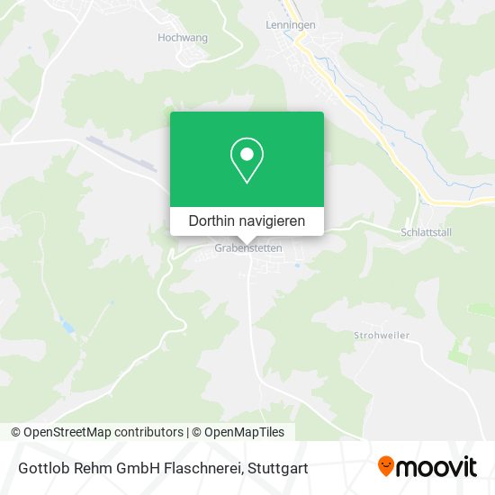 Gottlob Rehm GmbH Flaschnerei Karte