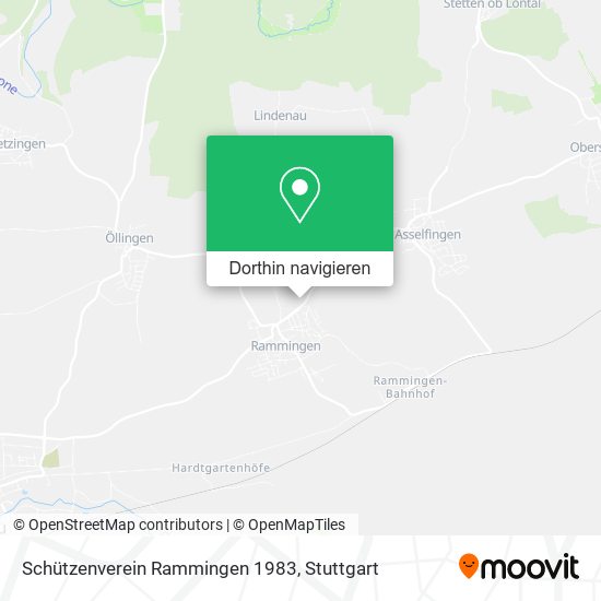 Schützenverein Rammingen 1983 Karte