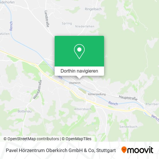 Pavel Hörzentrum Oberkirch GmbH & Co Karte