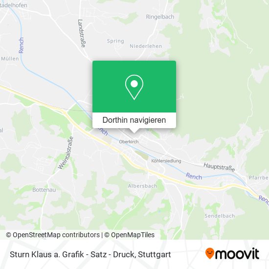 Sturn Klaus a. Grafik - Satz - Druck Karte