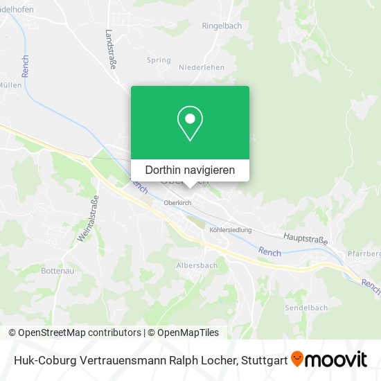 Huk-Coburg Vertrauensmann Ralph Locher Karte