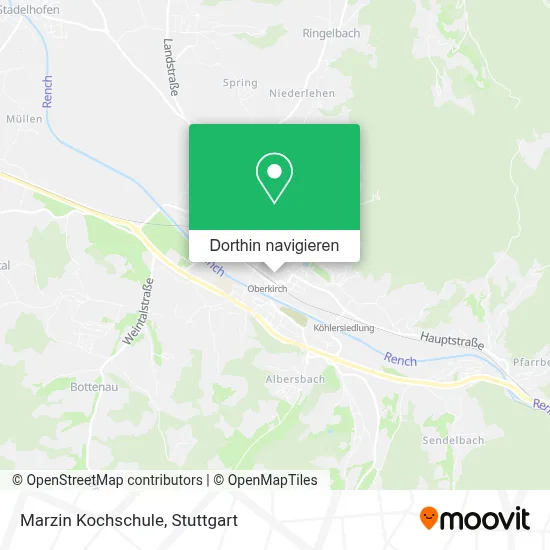Marzin Kochschule Karte