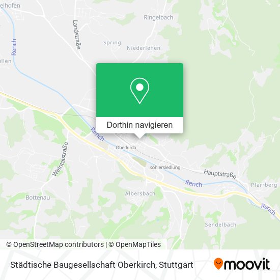 Städtische Baugesellschaft Oberkirch Karte