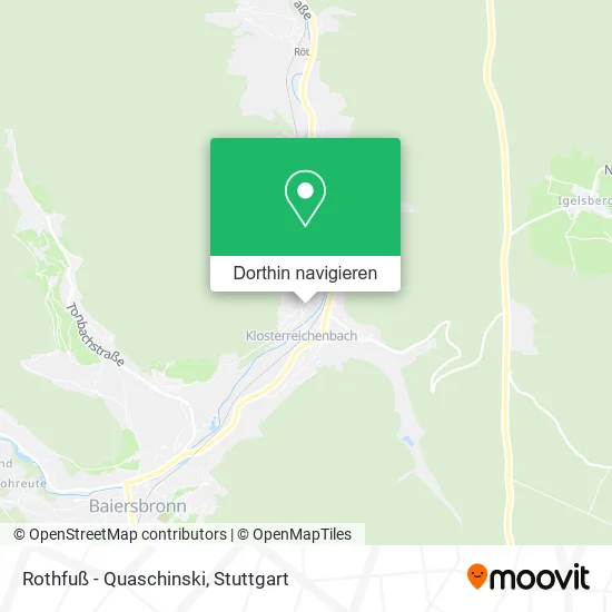 Rothfuß - Quaschinski Karte