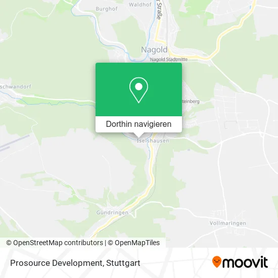 Prosource Development Karte