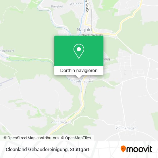 Cleanland Gebäudereinigung Karte