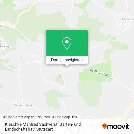Kieschke Manfred Sachverst. Garten- und Landschaftsbau Karte