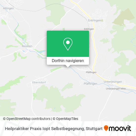 Heilpraktiker Praxis Iopt Selbstbegegnung Karte