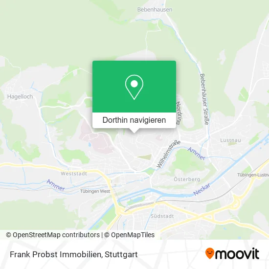 Frank Probst Immobilien Karte